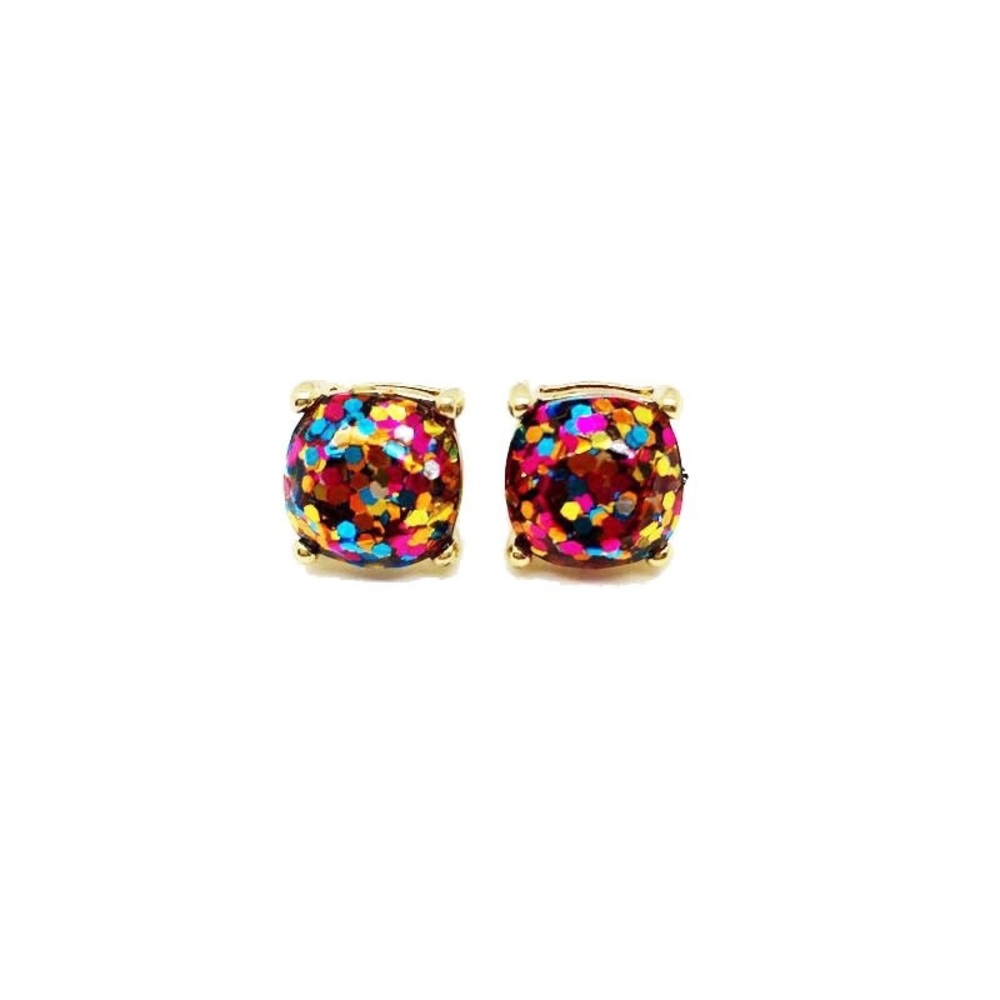 “Posh Party” 🎉 Confetti Earrings